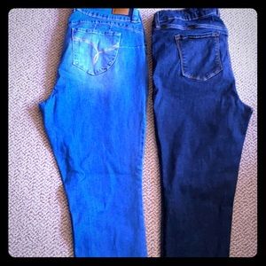 Plus size jeans